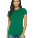 BELLA 6004 Womens Favorite T-Shirt in Kelly front view