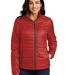 Port Authority Clothing L850 Port Authority   Ladi in Fire red/graph front view
