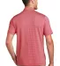 Port Authority Clothing K646 Rich Red/White back view