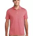 Port Authority Clothing K646 Rich Red/White front view