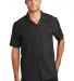 Port Authority Clothing W400 Button Up Shirt Black front view