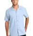 Port Authority Clothing W400 Button Up Shirt Cloud Blue front view