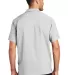 Port Authority Clothing W400 Button Up Shirt Silver back view