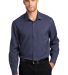 Port Authority Clothing W401 Port Authority    Lon True Navy front view