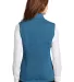 Port Authority Clothing L236 Port Authority    Lad Med Blue Hthr back view