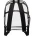 Port Authority Clothing BG230 Port Authority    Cl in Clear/black back view