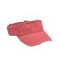 Adams DV101 Unisex Drifter Visor in Coral front view