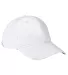 Distressed Image Maker Cap WHITE front view