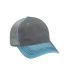Adams EN102 Pigment-Dyed Twill & Mesh 5 Panel Truc in Chrcl/ carib/ gr front view