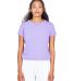 US Blanks US521 Women's Crop Crew T in Lilac front view