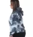 Dyenomite 680VR Blended Hooded Sweatshirt in Black crystal side view