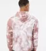 Dyenomite 680VR Blended Hooded Sweatshirt in Copper crystal back view