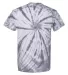 Dyenomite 200CC - Contrast Cyclone Tee in Silver back view