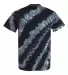 Tilt Tie Dye T-Shirt in Black back view