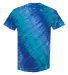 Tilt Tie Dye T-Shirt in Blue back view
