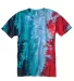 Slushie Crinkle Tie Dye T-Shirt in Usa front view