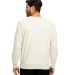 Unisex Flame Resistant Long Sleeve Raglan T-Shirt in Sand back view