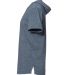 Next Level Apparel 2022 Mock Twist Short Sleeve Ho in Indigo side view