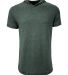Next Level Apparel 2022 Mock Twist Short Sleeve Ho in Forest green