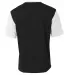 A4 Apparel NB3016 Youth Legend Soccer Jersey BLACK/ WHITE back view