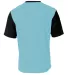 A4 Apparel NB3016 Youth Legend Soccer Jersey LIGHT BLUE/ BLK back view
