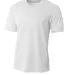 A4 Apparel NB3017 Youth Premier Soccer Jersey WHITE front view