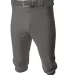 A4 Apparel NB6003 Youth Baseball Knicker Pant GRAPHITE front view