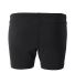 A4 Apparel NG5024 Youth Girl's 4 Volleyball Short Black back view