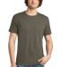 Alternative Apparel 6094 Keeper Weathered Slub T-S in Dark olive front view