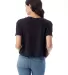 Alternative Apparel 5114 Women’s Vintage Jersey  BLACK back view