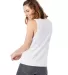 Alternative Apparel 1016 Heavy Wash Muscle Tank WHITE back view