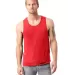 Alternative Apparel 1091 Cotton Jersey Go-To Tank APPLE RED front view
