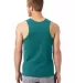 Alternative Apparel 1091 Cotton Jersey Go-To Tank TEAL back view