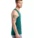 Alternative Apparel 1091 Cotton Jersey Go-To Tank TEAL side view