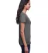 Next Level Apparel 4240 Women's Eco Performance V in Heavy metal side view