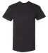 Next Level Apparel 7410S Power Crew Short Sleeve T BLACK front view