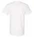 Next Level Apparel 7410S Power Crew Short Sleeve T WHITE back view