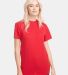 Next Level Apparel 7410S Power Crew Short Sleeve T in Red front view