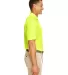 Core 365 88181R Men's Radiant Performance Piqué P SAFETY YELLOW side view