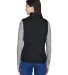 Core 365 CE702W Ladies' Prevail Packable Puffer Ve in Black back view