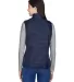 Core 365 CE702W Ladies' Prevail Packable Puffer Ve in Classic navy back view