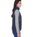 Core 365 CE702W Ladies' Prevail Packable Puffer Ve in Classic navy side view