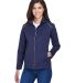 Core 365 CE708W Ladies' Techno Lite Three-Layer Kn in Classic navy front view