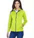 Core 365 CE708W Ladies' Techno Lite Three-Layer Kn SAFETY YELLOW front view