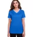 Devon and Jones DG20CW Ladies' CrownLux Performanc FRENCH BLU/ WHT