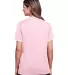 Devon and Jones DG20CW Ladies' CrownLux Performanc PINK/ WHITE back view