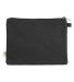 econscious EC8402 Hemp Pouch  in Black/ black back view