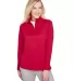 Harriton M748W Ladies' Advantage Snag Protection P RED front view