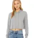 Bella + Canvas 8512 Fast Fashion Women’s Triblend Cropped Long Sleeve Hoodie Catalog catalog view