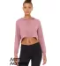 Bella + Canvas 8512 Fast Fashion Women’s Triblen in Orchid triblend front view